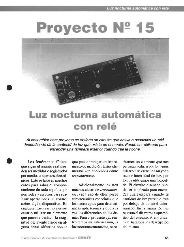 34 proyectos de electronica cekit